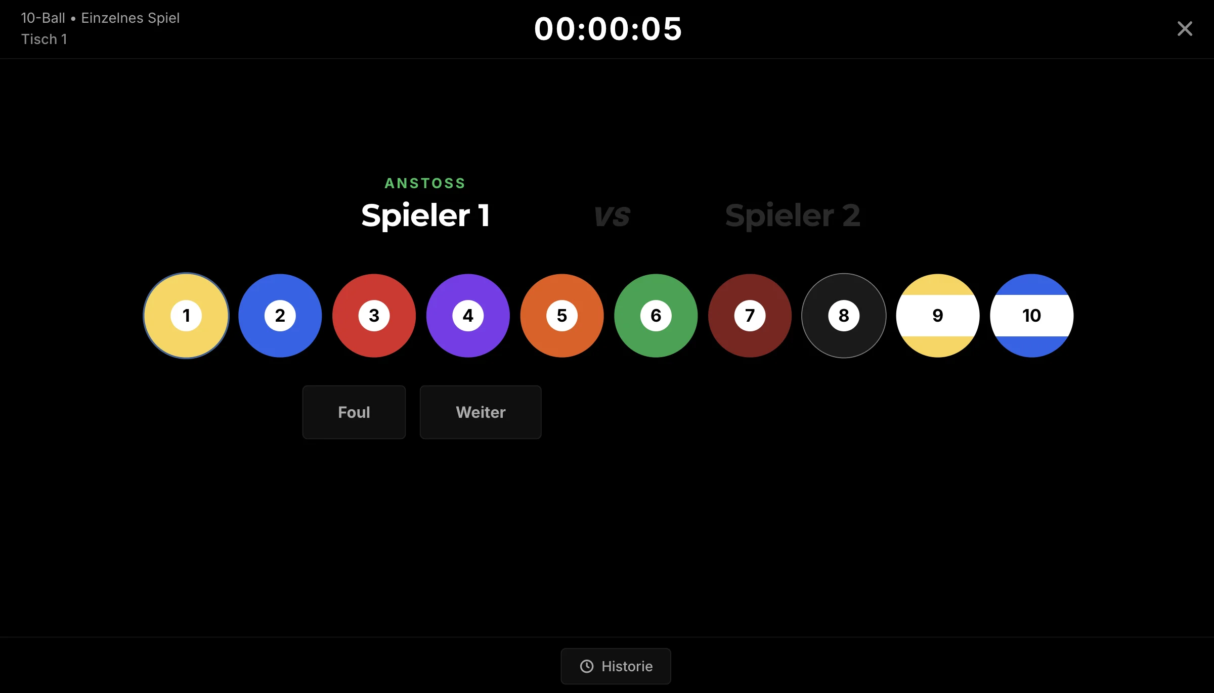 Thumbnail: BilliardOS Client – 9/10-Ball
